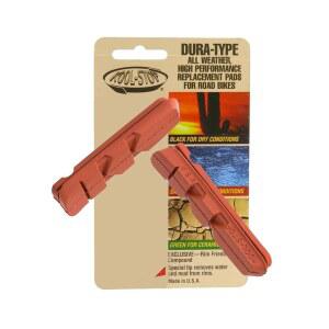 쿨 스톱 자전거 브레이크 패드(듀라 에이스 / 울테그라, 연어)