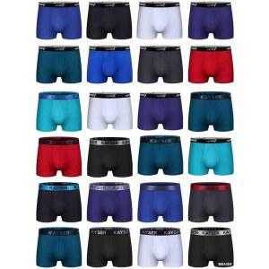 CONKEND 남성 복서 브 코튼 속옷 숏 레그 편안한 통기성 스포츠