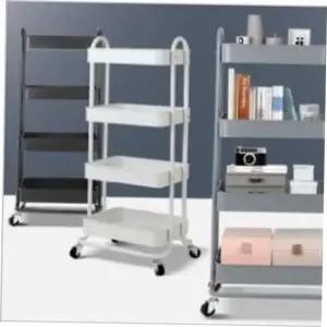 디트 4단 주방트롤리 무빙웨건 미용카트 병원트레이