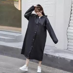 [다잇템]여자 레인코트 휴대용 SS 우비 장마 판초 자켓 (16288695A)