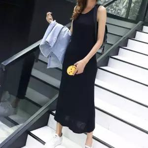 [베스트TOP100] 민소매 모달 롱원피스 이너 홈드레스 파자마 홈웨어