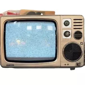 옛날 세트 레트로 카메라 레트로TV 송출 TV 카페 인테리어