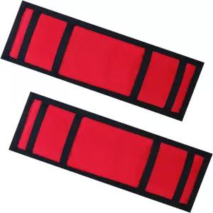 보트 트레일러 제트키 웨이버너 레드 4 x 12 인치 ？ 2 팩용 래칫 스트랩 보호 슬리브 유니버설 타이 다운