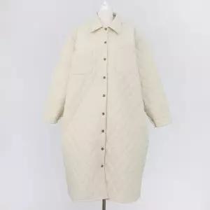 아이우먼 퀼팅카라롱오버핏자켓 LYQ273M412 빅사이즈 (27724261A)