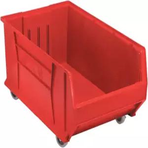 퀀텀 스토리지 시스템 QUS985MOBRD 헐크 모바일 헤비 듀티 부품 정리함 레드 빈 30인치 L x 19인치 W