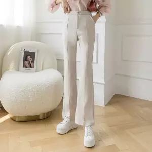 여성 바지 캐주얼 부츠컷 하이웨스트 봄여름 슬림핏 플레어 절개감 원픽1