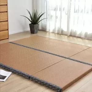 왕골돗자리 접이식 두껍고 부드러운 다도 돗자리 일본식