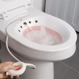 [베스트TOP100] 가정용 접이식 좌욕기 수동펌프 임산부용 편안한 비데