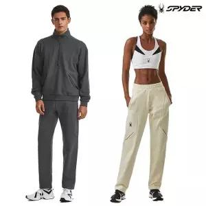 [백화점 정품] 스파이더 공용 다이애고널 라인 팬츠 SPGFCNFP304U