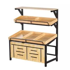 과일 카페 베이커리 매장 마트 선반 제품 선반 야채 진열장 매대 진열대 빵 쉘프 푸드