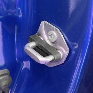 자동차 도어 잠금 보호 패드 충격 흡수 쿠션 범용 버클 소음 감소 커버