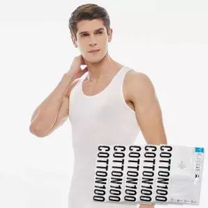 제이지몰 제임스딘 순면 런닝 5매 세트 남자 기본 민소매 런닝셔츠 1832963