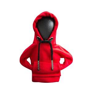 기어 변속 후디, 노브 커버, 재미있는 빨간색 자동차 액세서리, 장식 및 인테리어 레드