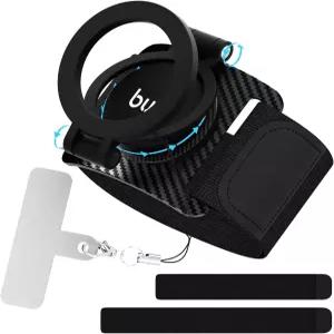 17 16 Pro 15 14 13 12 11 Max/Plus/XR/XS 갤럭시 호환용 마그네틱 조절 가능한 스포츠 폰 홀더용 암밴드