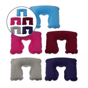 쌍문상회 실용적인 여행 캠핑 기내 목베개 에어쿠션 휴대용