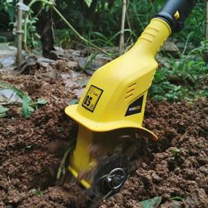 초경량 충전식 미니경작기 밭갈이기계 회전식 전기흙갈이 무선 나이프 농기계 619980H