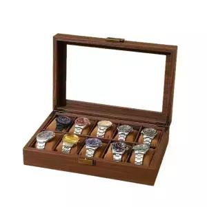 원목 2단 시계보관함 손목시계 보석함 손목시계보관 시계