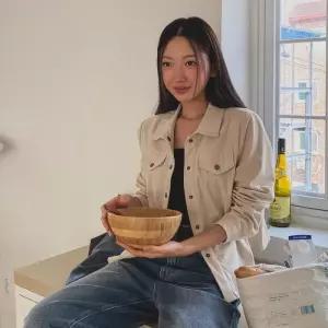 [다잇템]여자 세미크롭 굴림 셔츠 골덴 코듀로이 자켓 (23547321A)