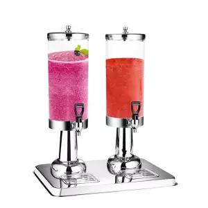 식혜 디스펜서 디스펜서기 냉장 기계 단일 헤드 뷔페 3L 회전