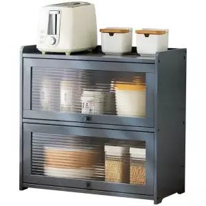 미니찬장 42 원목그릇장 미니 찬장 원목 컵진열장