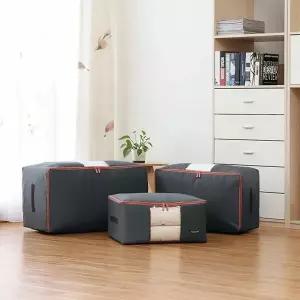 이불정리함 XWF946U7 리빙박스 지퍼백 이불수납 압축팩 옷 패딩