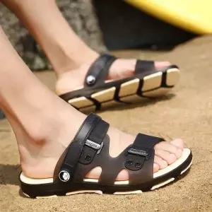 남성 여름샌들 방수 인체공학적 디자인 사무실 실내 발편한슬리퍼