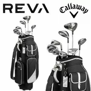 캘러웨이 NEW(25) 레바 블랙 여성용 풀세트 9개 병행 AS보증 골프백포함