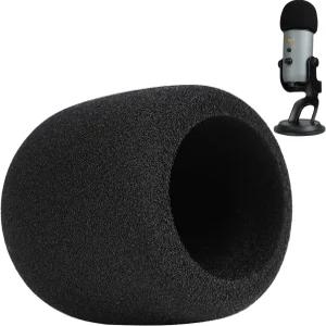 블루 팝 노이즈를 커버 필터/윈드스크린 폼 및 프로 위한 히싱 필터링 마이크 팬택시 플루오시브 예티