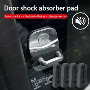 자동차 도어 잠금 충격 흡수 쿠션 버클 보호 커버 패드 닫힘 충돌 방지 실리콘 무음