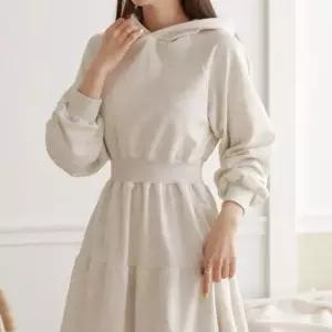 [다잇템]여자 티어드 SS 트랙수트 후디 후레아 원피스 (13348765A)