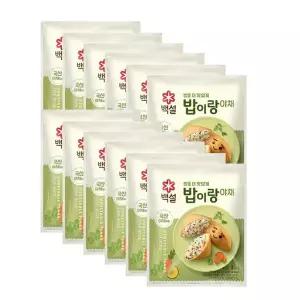 CJ 백설 밥이랑 야채 27g 12개