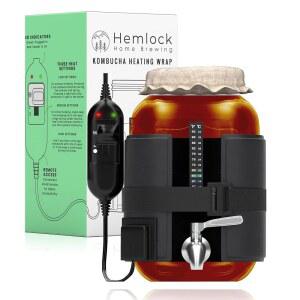 헴록 홈 브루잉 콤부차 히팅 랩 - 온도 조절이 가능한 발효 히터 매트 패드