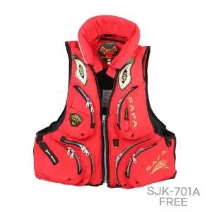 부력조끼 구명조끼 레드/FREE SJK-701A