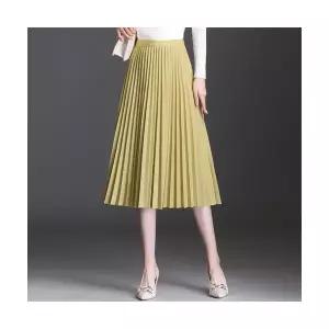 타노스스커트 롱 여사친 키작 봄가을 데일리룩 스판 은사 슬림 A라인 KUK3