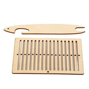 팔찌 제작, 카메라 스트랩, 가방 제작을 위한 HEPDD 나무 벨트 직조 셔틀 도구, 2개