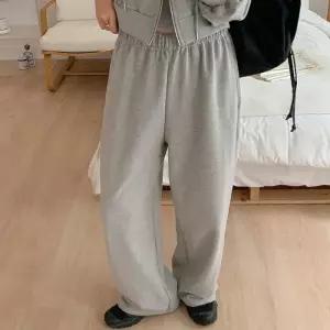 [다잇템]여자 빅사이즈 고무줄 라운지웨어 넓은 바지 (41551977A)