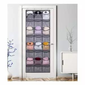 24칸 RJV411K3 걸이형 모자 수납 포켓 공간활용 행거주머니