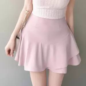 [신상오픈런]여성 러블리 무지컬러 플레어 캉캉 미니 스커트 (39139084)