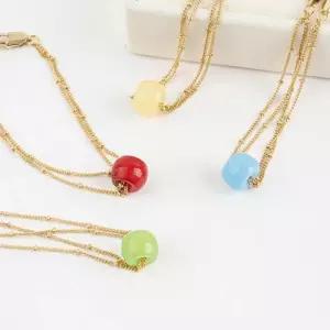 [다잇템]여성 더블 코디 옥 비취 키치룩 미니링 팔찌 (31867849A)