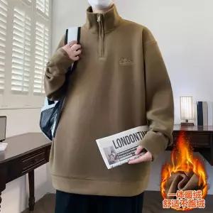 남친 맨투맨 폴라폴리스 출근룩 도톰 레터링 배색 보베이지 프린트 인기1