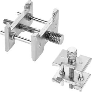 시계 무브먼트 홀더 2 in 1 확장 및 리버서블 바이스 메탈 수리 도구 키트 손목시계 케이스 클램프 제작