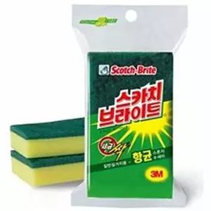 3M JOI479A0 스카치 브라이트 SL86 스펀지 수세미 소 1p 천연수세미 부억수세미 가정용수세미 주방수세미