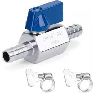 PEX 볼 밸브 - 3/8인치 304 스테인리스 스틸 이중 철조망 고온 및 내압성 물 석유 산업/가정용 배관 관개