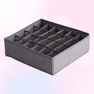 부직포 ZYS851S9 양말 속옷 정리 옷장 보관함 접이식 수납박스