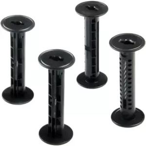 중형 필름 카메라용 4X 120 220 빈 플라스틱 테이크업 롤 스풀