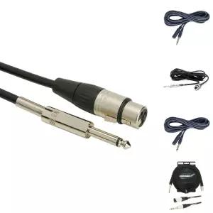 SMC0004 마이크앰프 연결 마이크 케이블 캐논코드 10M/음향/오디오선/연장/줄/캐논/앰프/음향선/연결선