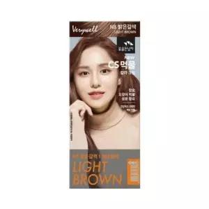 꽃을든남자 먹물 N8 밝은갈색 염색약