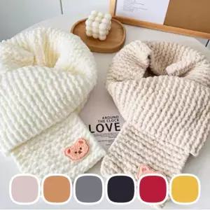 DIY 목도리 뜨개질 키트 털실 대바늘 세트 뜨기