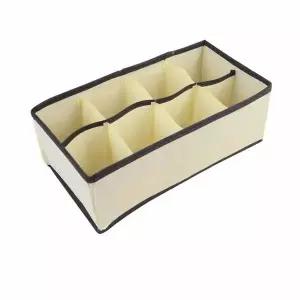 부직포 CGZ507L6 수납 정리함 (8칸) X3개 (색상임의상품) 속옷 양말