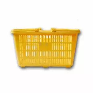 미니 BRP118S8 노랑 쇼핑바구니 장바구니 수납 소쿠리